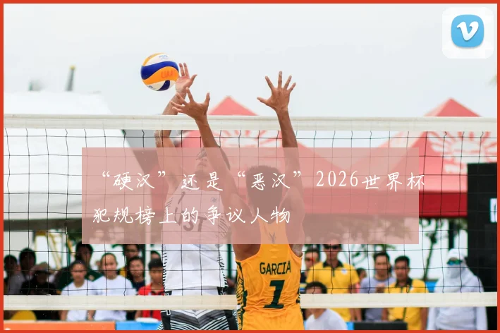 “硬汉”还是“恶汉”2026世界杯犯规榜上的争议人物