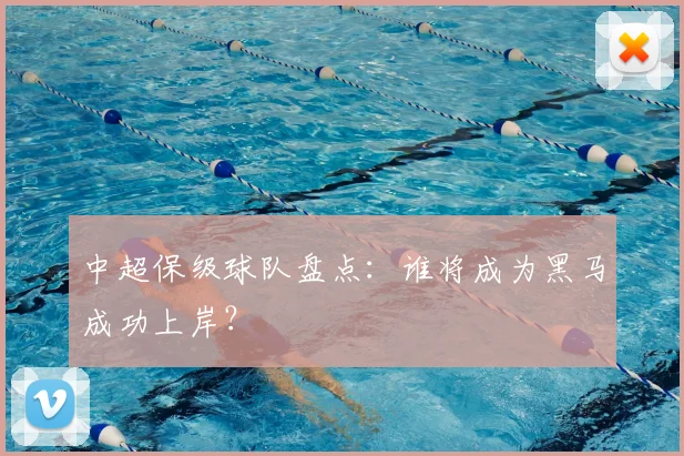 中超保级球队盘点：谁将成为黑马成功上岸？
